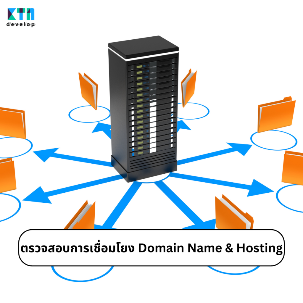 ดูแลเว็บไซต์ด้วยการตรวจสอบการเชื่อมโยง Domain Name & Hosting